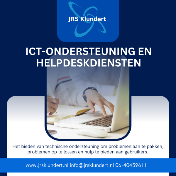 JRS Ondersteuning en helpdesk